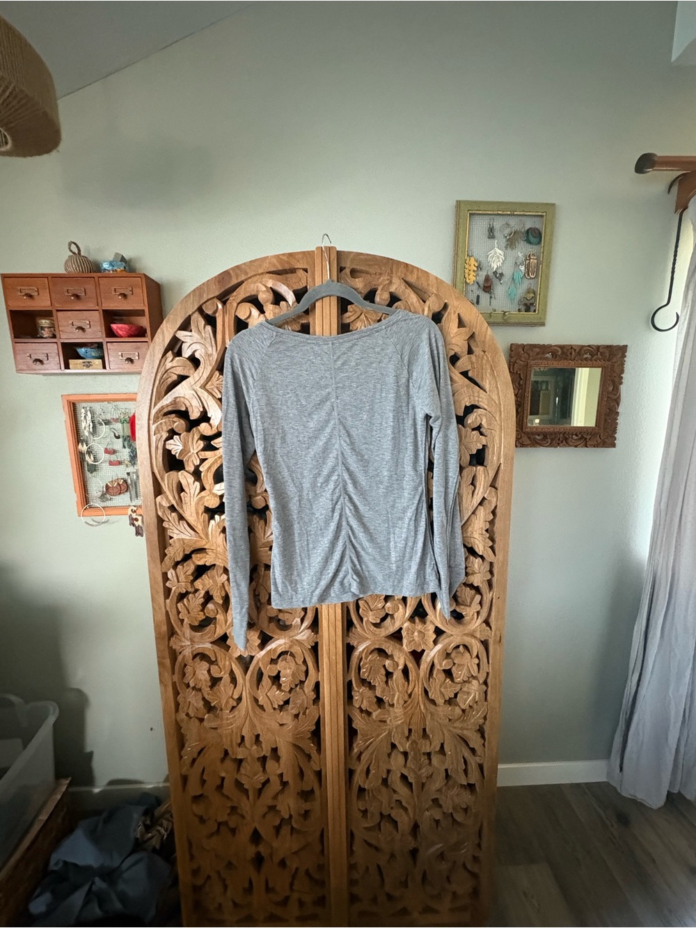 Gap Women's Long-Sleeve Top - Gray